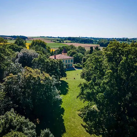 فيلة Splendide - Chateau Soules - Piscine Chauffee A Debordement Et Parc لافاور