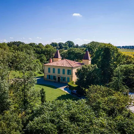 Splendide - Chateau Soules - Piscine Chauffee A Debordement Et Parc فيلة لافاور