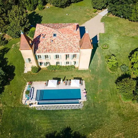 Splendide - Chateau Soules - Piscine Chauffee A Debordement Et Parc *