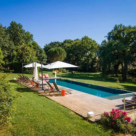 Villa Splendide - Chateau Soules - Piscine Chauffee A Debordement Et Parc *